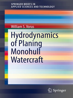 cover image of Hydrodynamics of Planing Monohull Watercraft